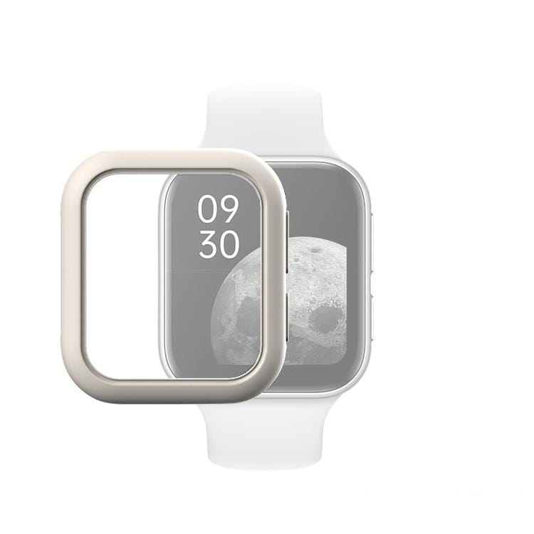 For OPPO Watch 41mm Smart Watch TPU Protective Case, Color:White