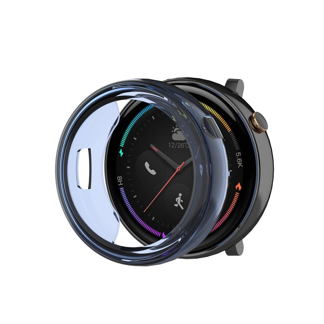 For Amazfit 2 TPU Watch Case (Clear Blue)