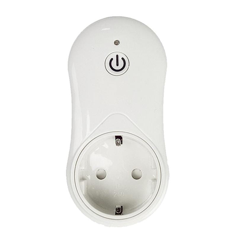 16A 2.4GHz Alexa WiFi Control Smart Timer Home Power Socket with Echo & Google Home, AC 100-240V, EU Plug (Style1)