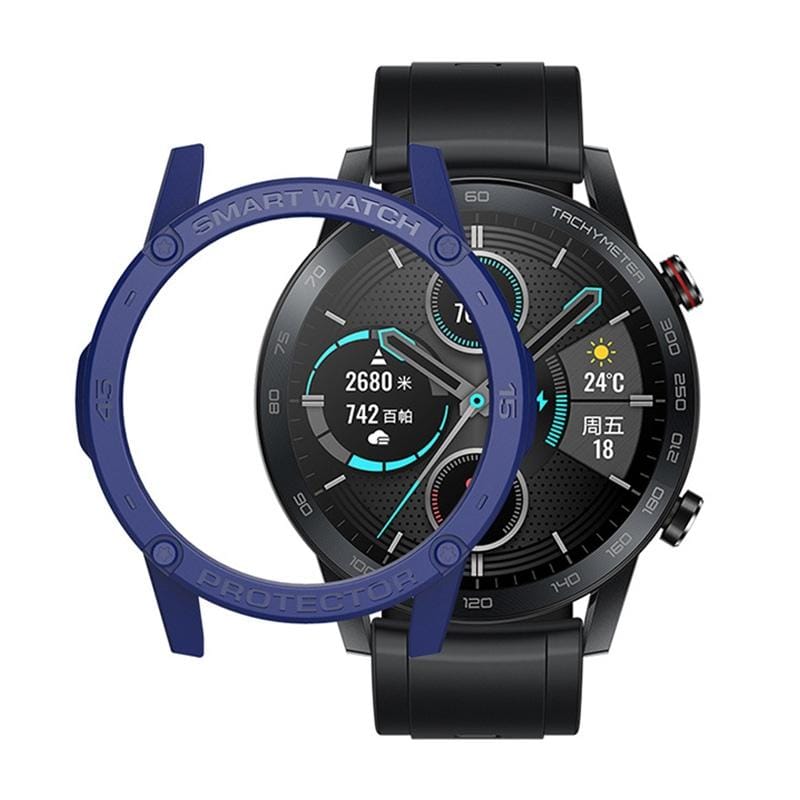 For Huawei Honor Magic 2 46mm Smart Watch TPU Protective Case, Color:Blue