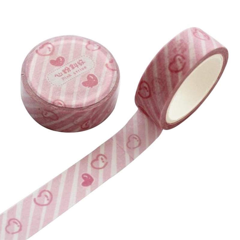 2 PCS 1.5cm Wide Cartoon DIY Scrapbooking Sticker Label Masking Tape (Style5)