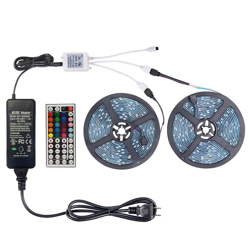 10M LED Strip Lights Waterproof IP65 RGB Color Changing LED - Waterproof