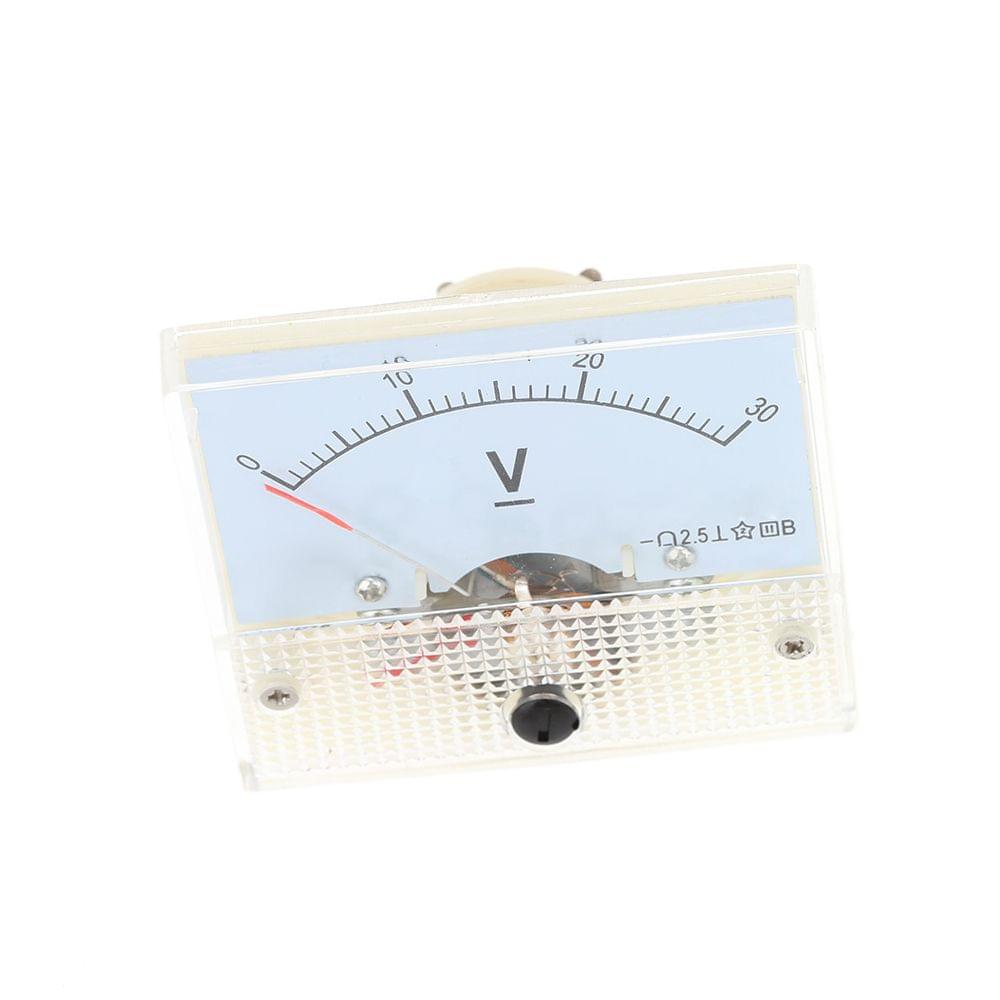 DC0-30V Analog Voltage Panel Meter Tester Voltmeter Gauge