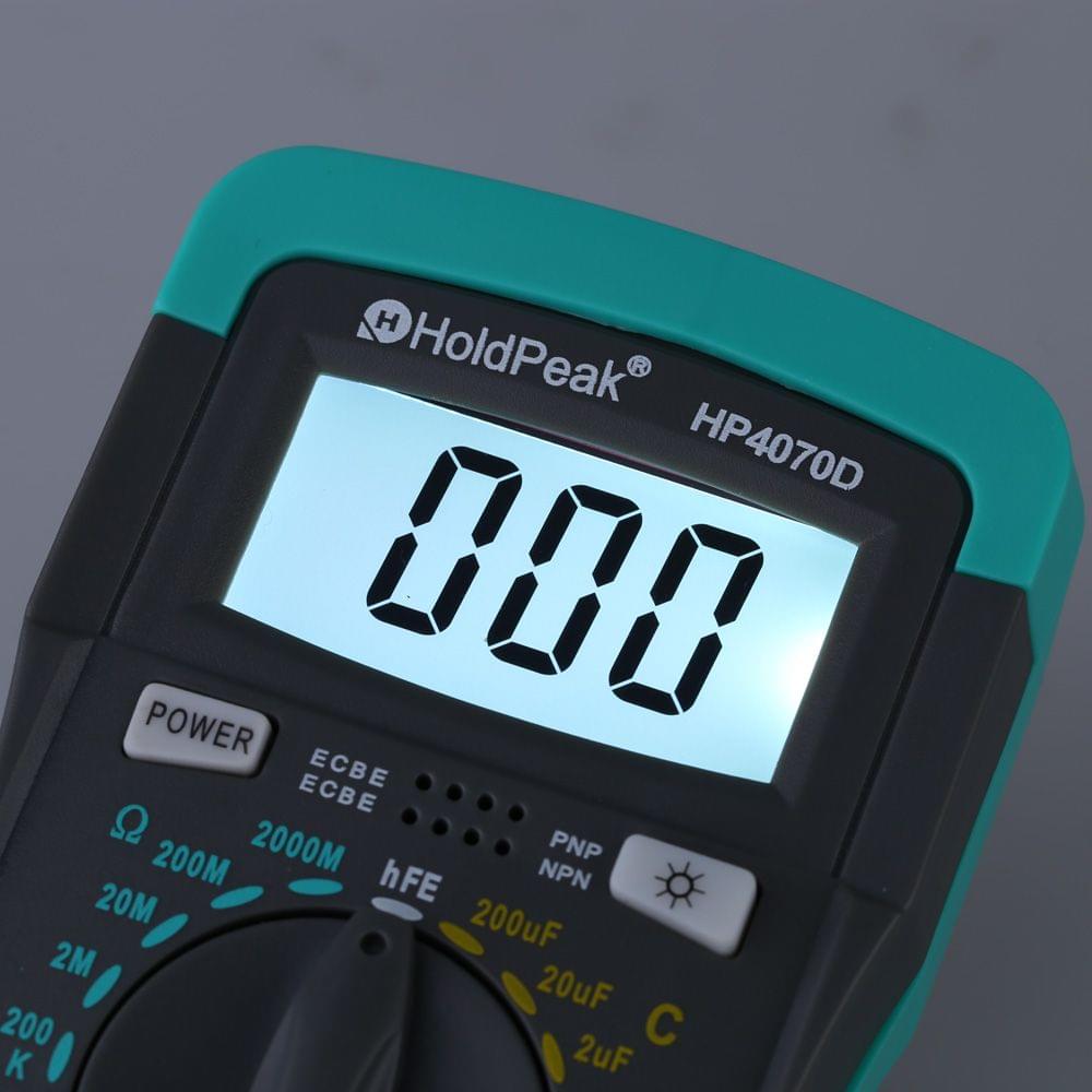 HoldPeak HP4070D Mini Digital Multimeter Resistance