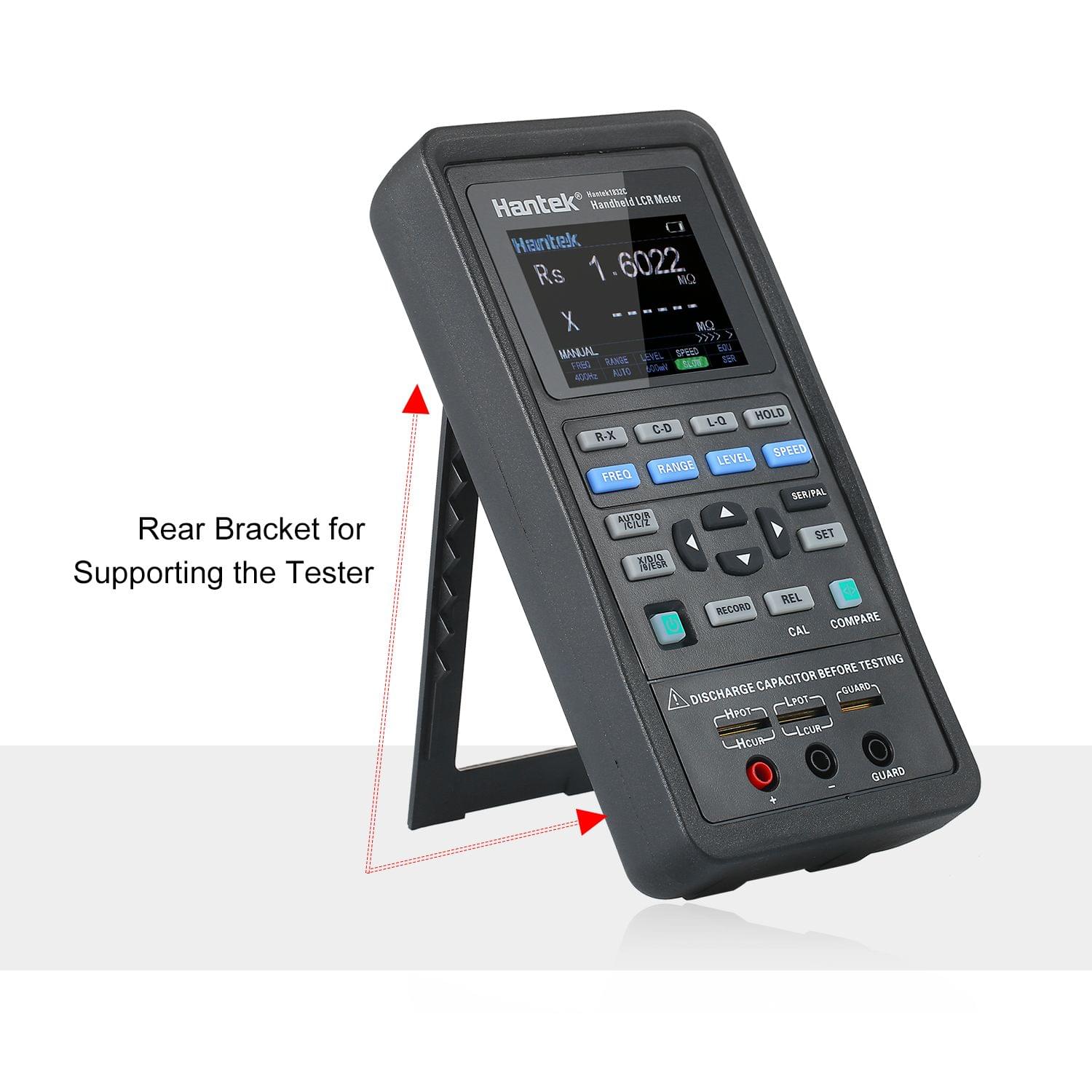 Hantek 1832C Handheld LCR Meter LCR High Precision Tester - EU Plug