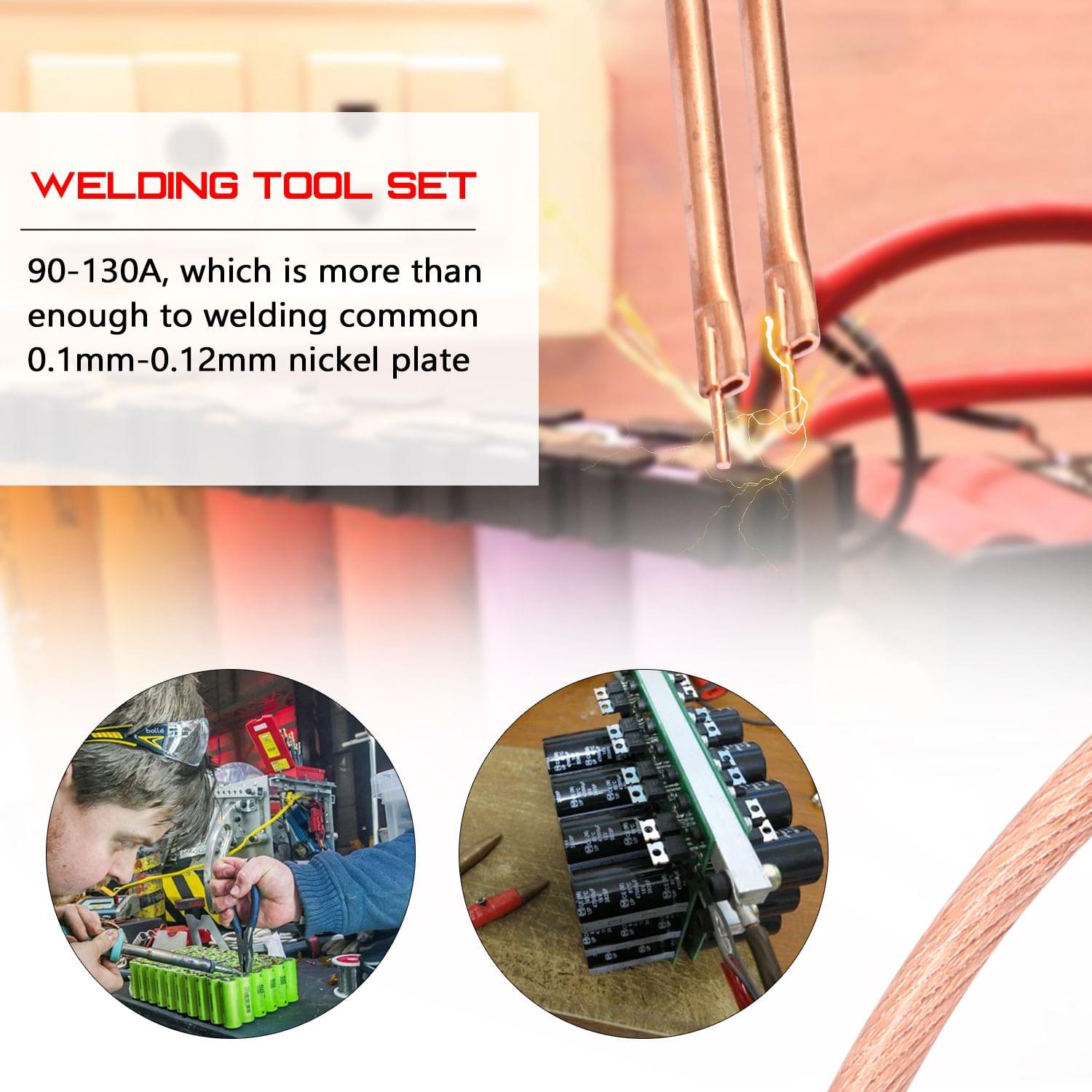 DIY Spot Welders Pen Portable 12V Battery Storage Spot