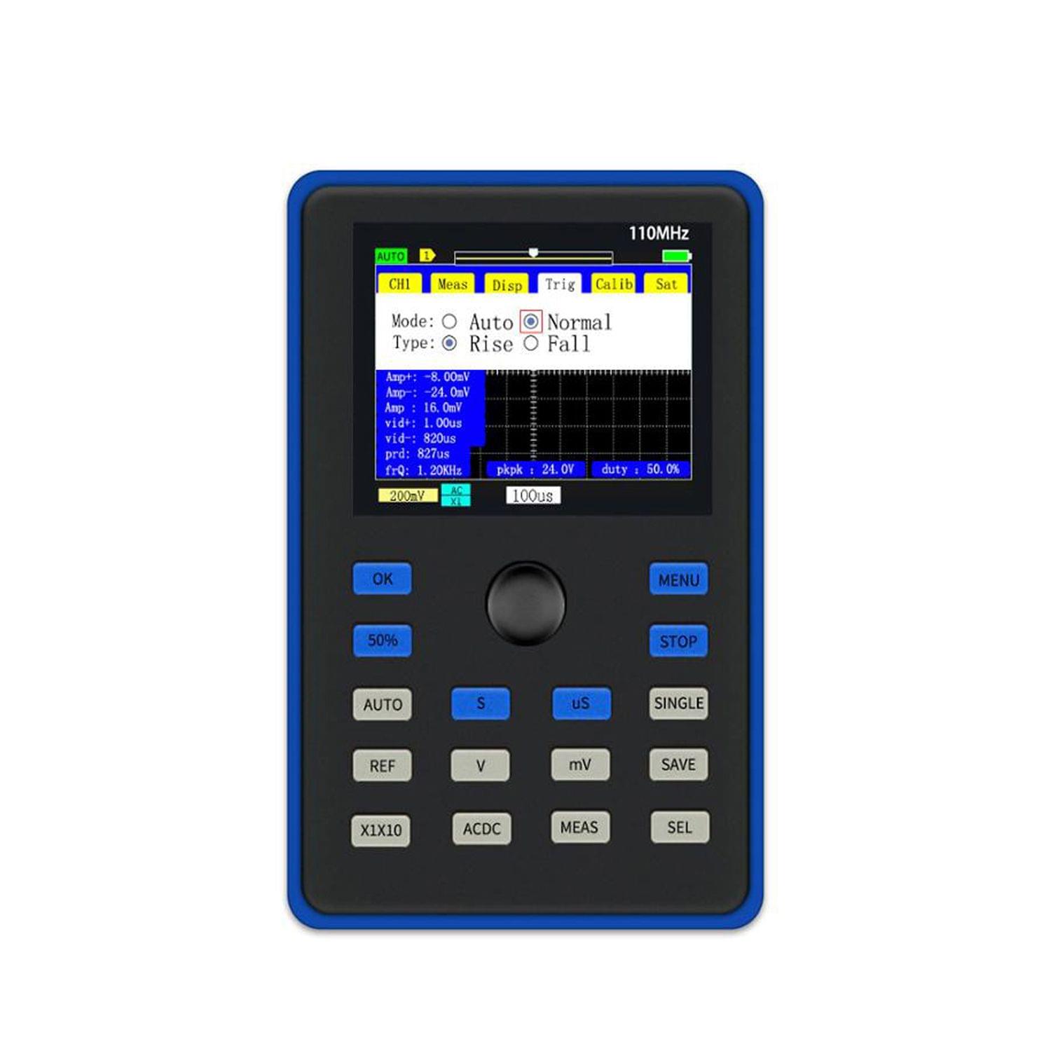 DSO1C15 Professional Digital Oscilloscope 500MS/s Sampling