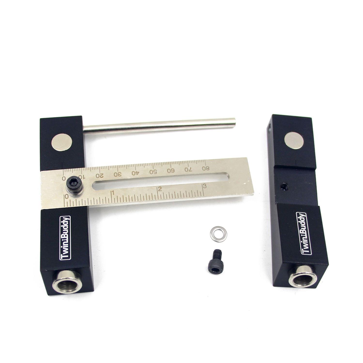 Adjustable Woodworking Dual-hole Positioning Puncher Set