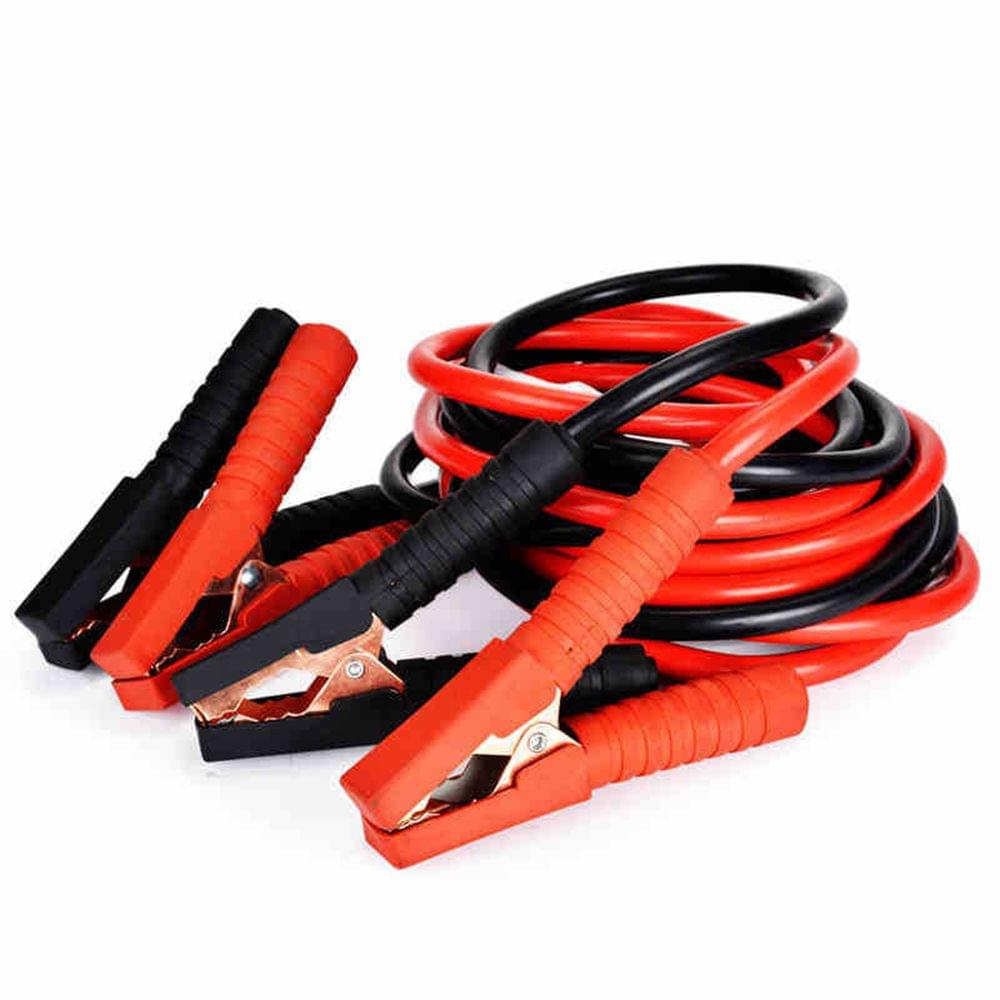 Booster Jumper Cables with Full Insulated Cover Clamps Fine