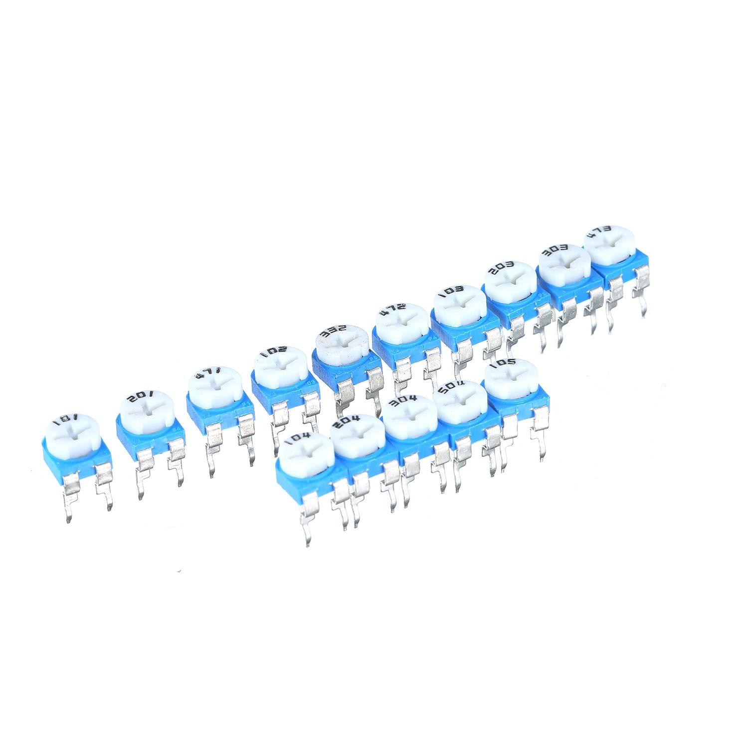 150PCS 15 Values RM065 Trimming Potentiometer Variable