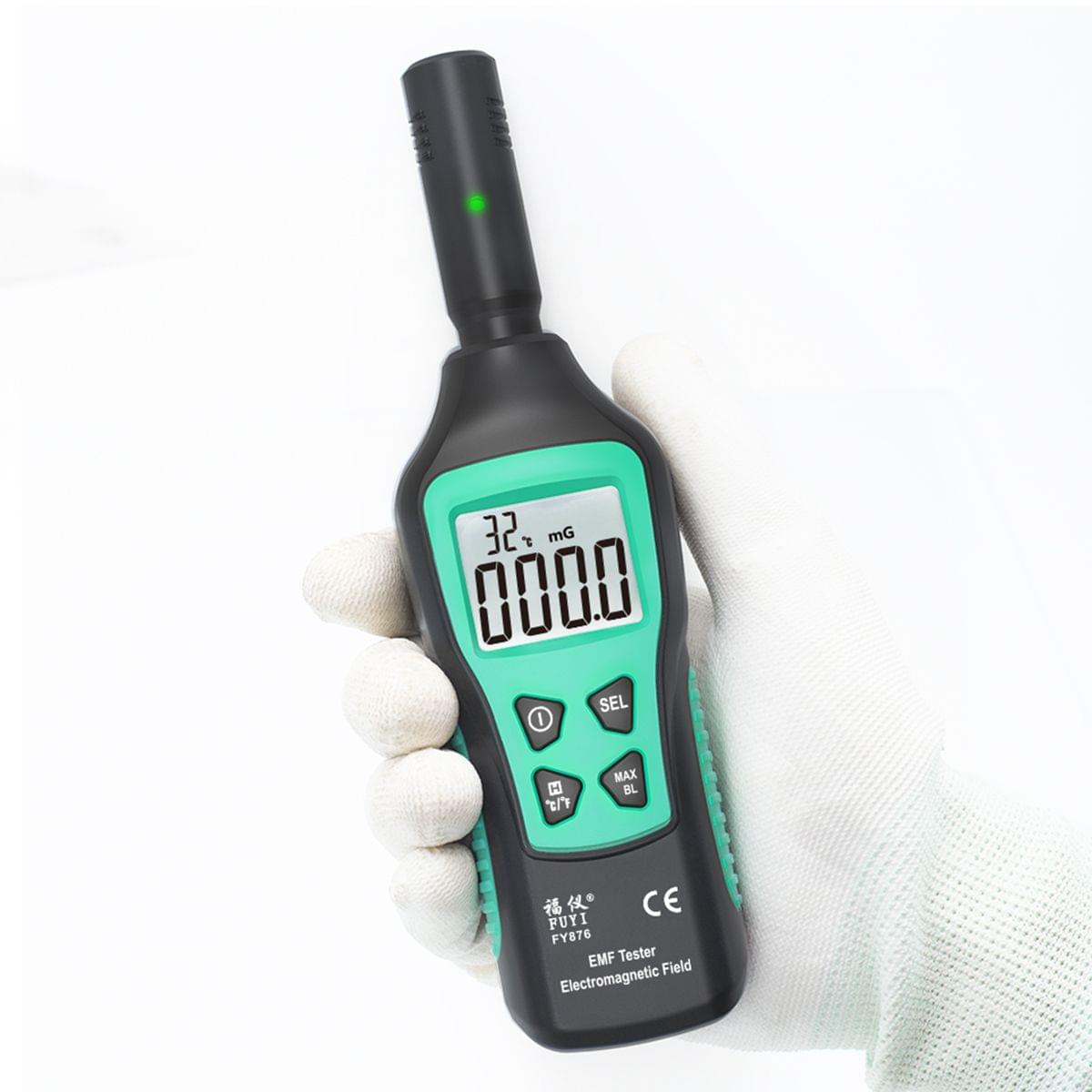 FUYI EMF Meter Electromagnetic Radiation Detector Household