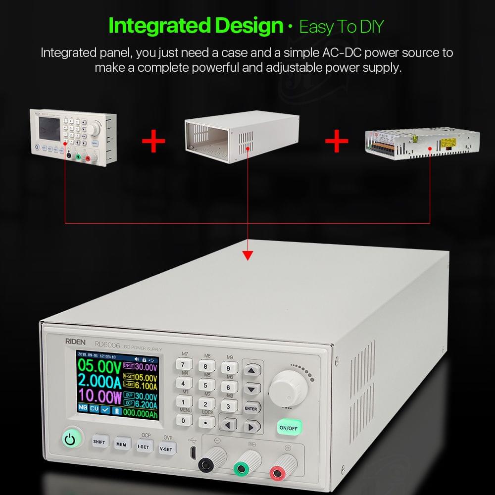 RD6006 USB DC-DC Voltage Current Step-down Power Supply - 1