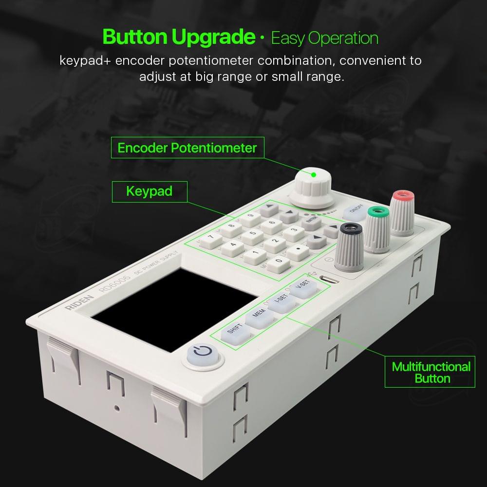 RD6006 USB DC-DC Voltage Current Step-down Power Supply - 1