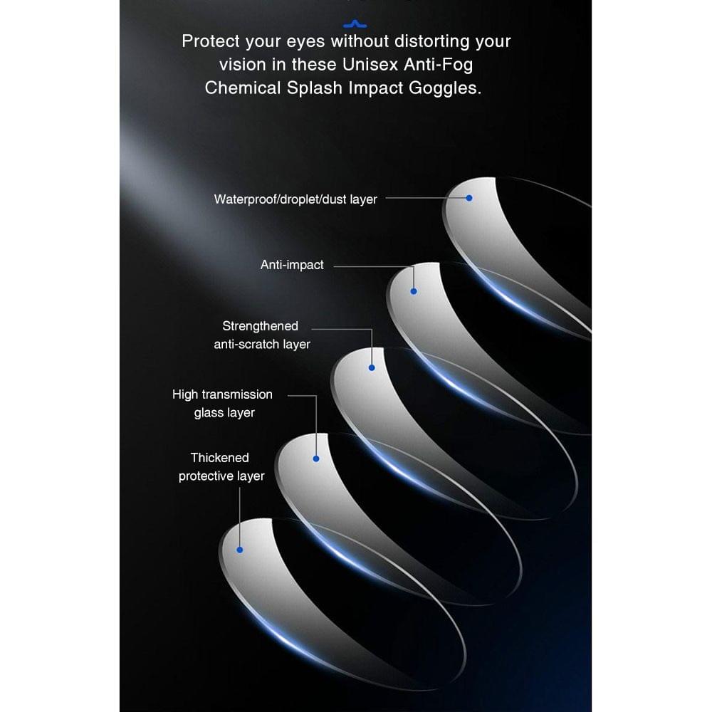 Glasses Anti-Fog Goggles Adjustable Eyewear Eye Protectors