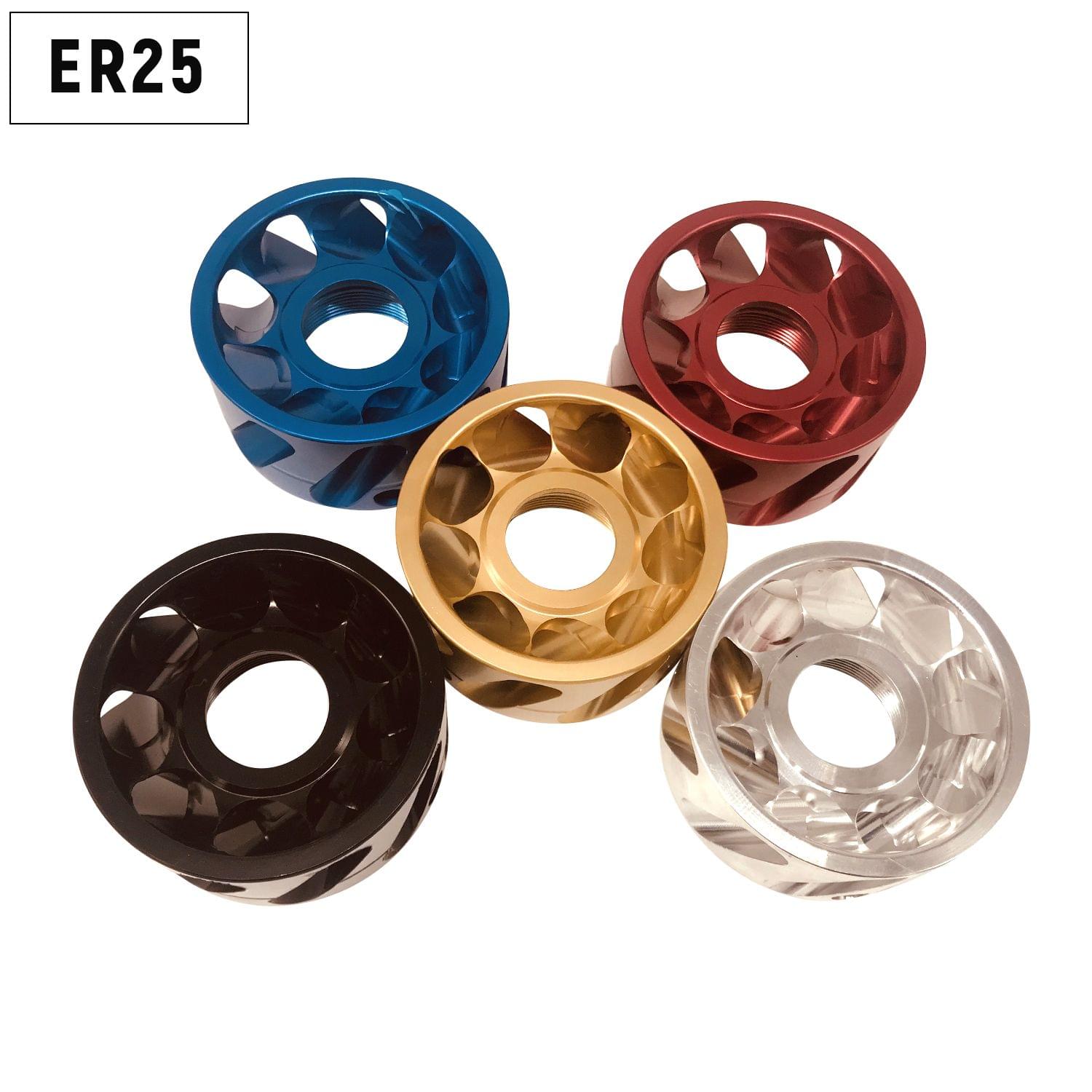 ER25 Screw Nut ER25 Dust Suction Nut Collet Clamping Nut - ER25