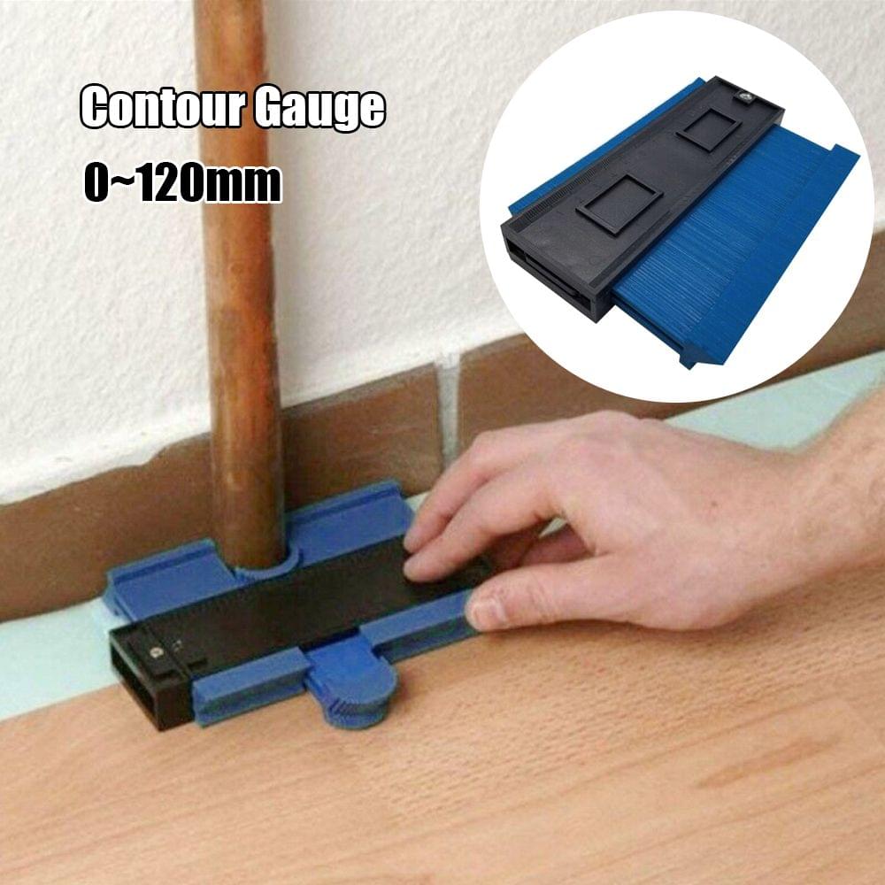 Contour Gauge Precisely Measure Profile Gauge Measuring - 12cm (Blue)