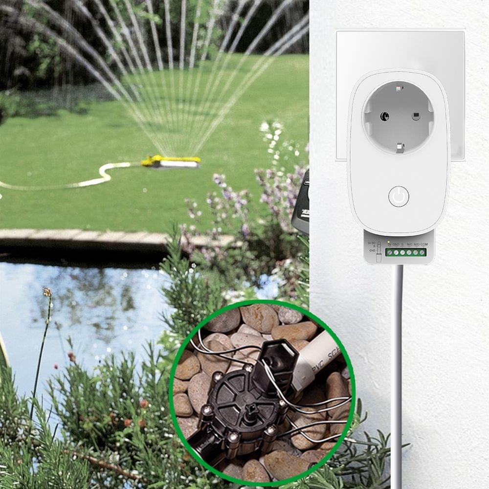 Smart Irrigation WiFi Timer Automatic Lawn Sprinkler - EU Plug