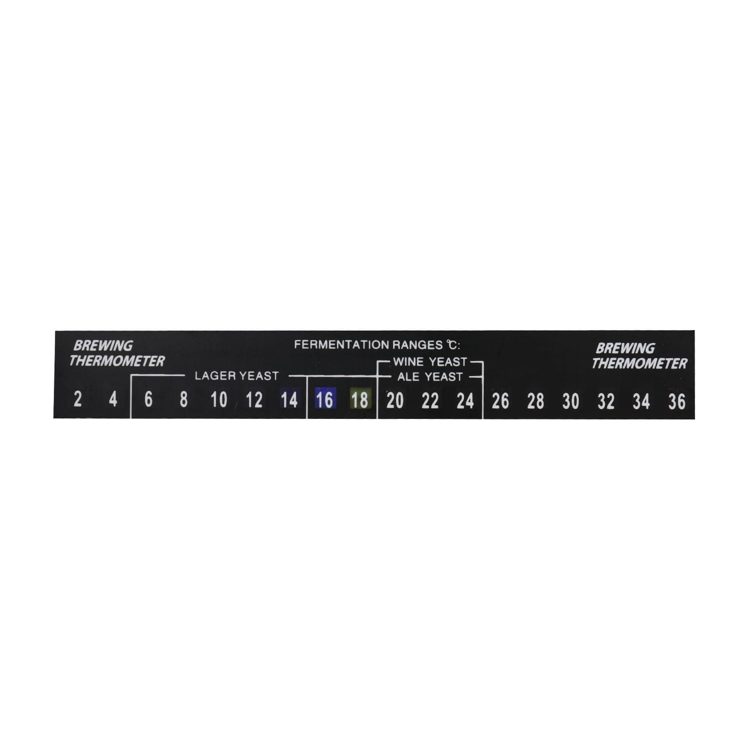 Fermometer Adhesive Type Fermentor LCD Thermometer Homebrew