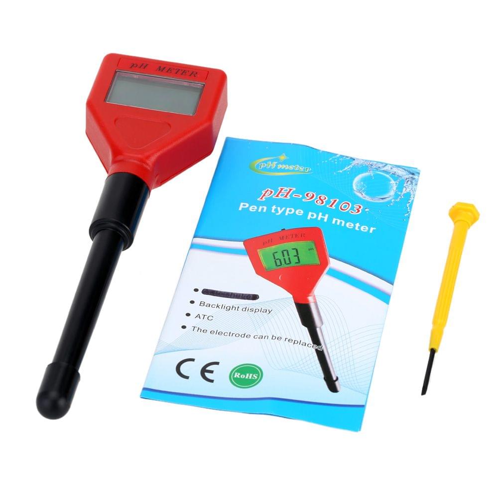 pH-98103 Professional Portable Pen Type pH Meter with pH