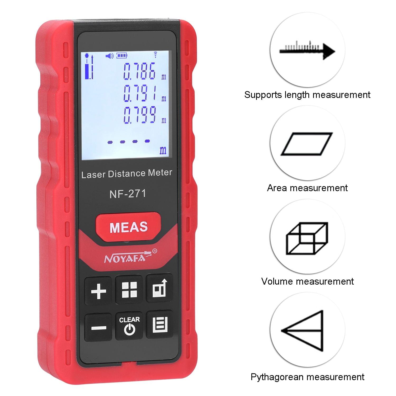 NF-271 70M Digital Distance Meter Support Distances Area