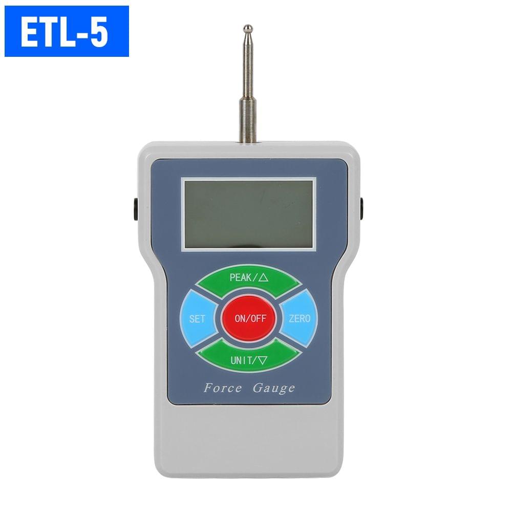 Digital Tension Meter Force Meter Tester Handheld - ETL-5