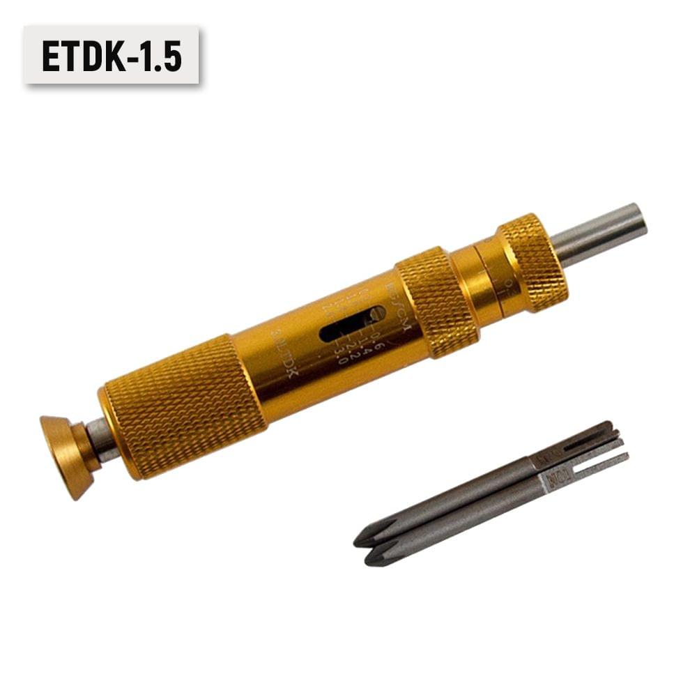Torque Screwdriver Alloy Steel Preset Type Adjustable Torque - ETDK-1.5
