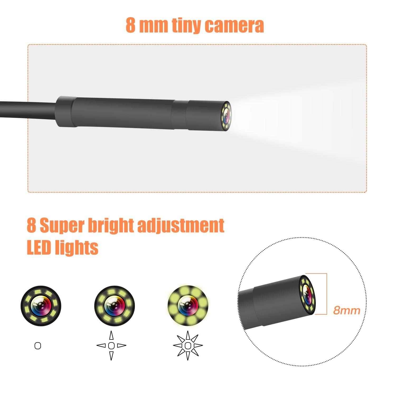 4.3 Inch Color LCD Screen High Definition 1080P IP67 - 1