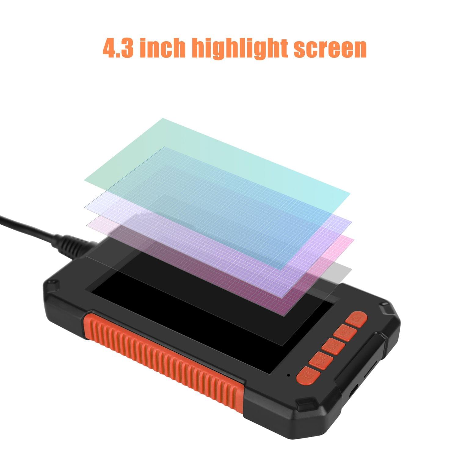 4.3 Inch Color LCD Screen High Definition 1080P IP67 - 1