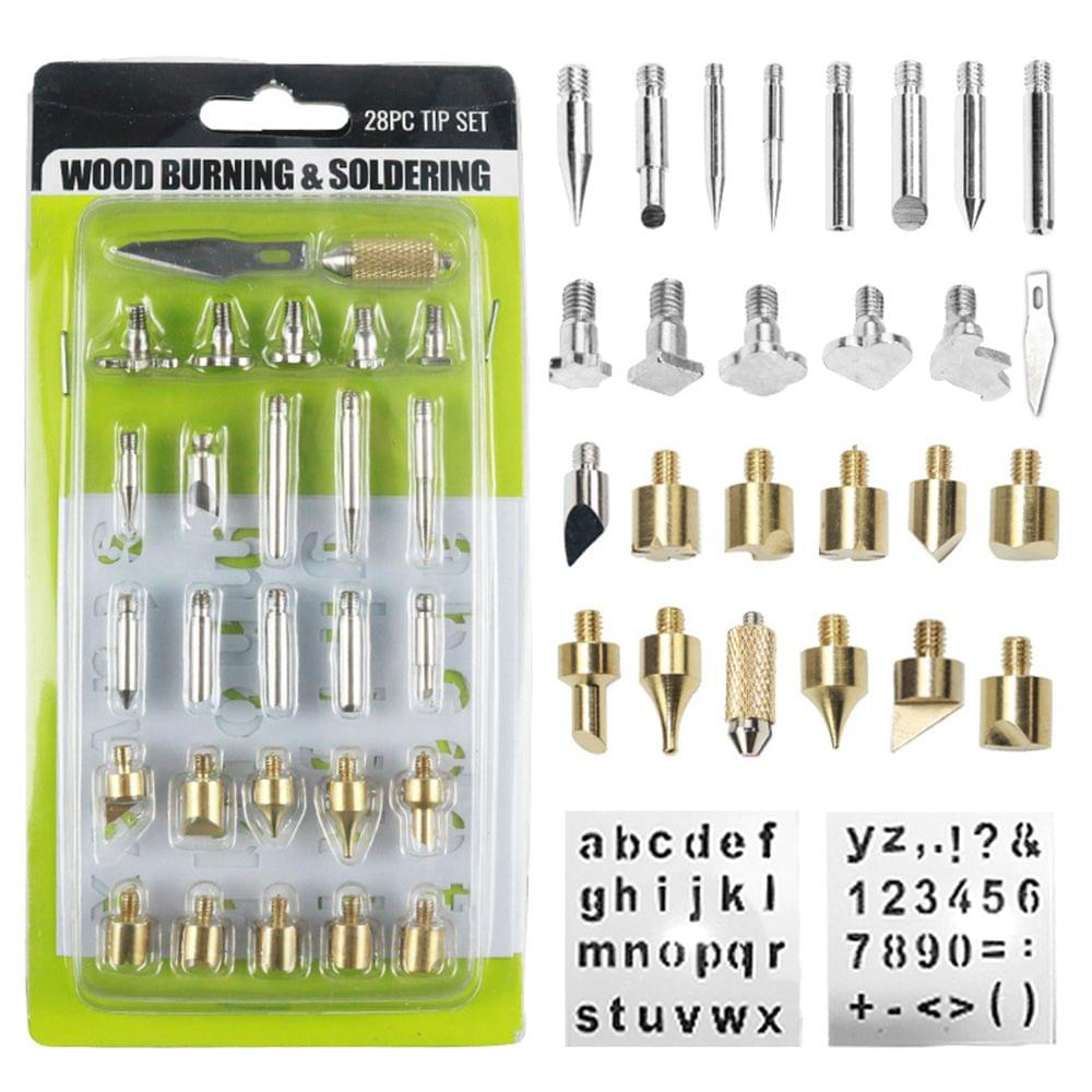 35PCS Portable Carving Pyrography Tool Multi-Function - EU Plug