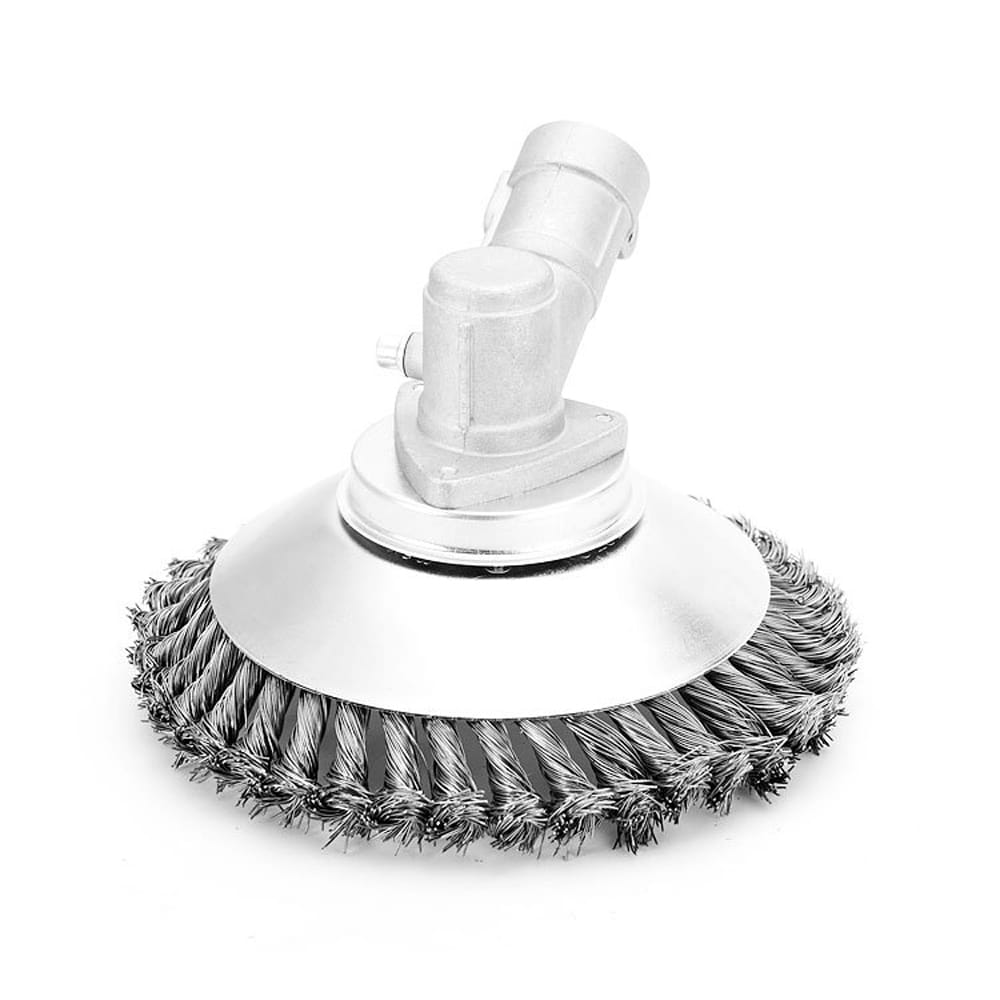 Steel Wire Grass Trimmer Heads Tray Brush Cutter Rotary - 8in