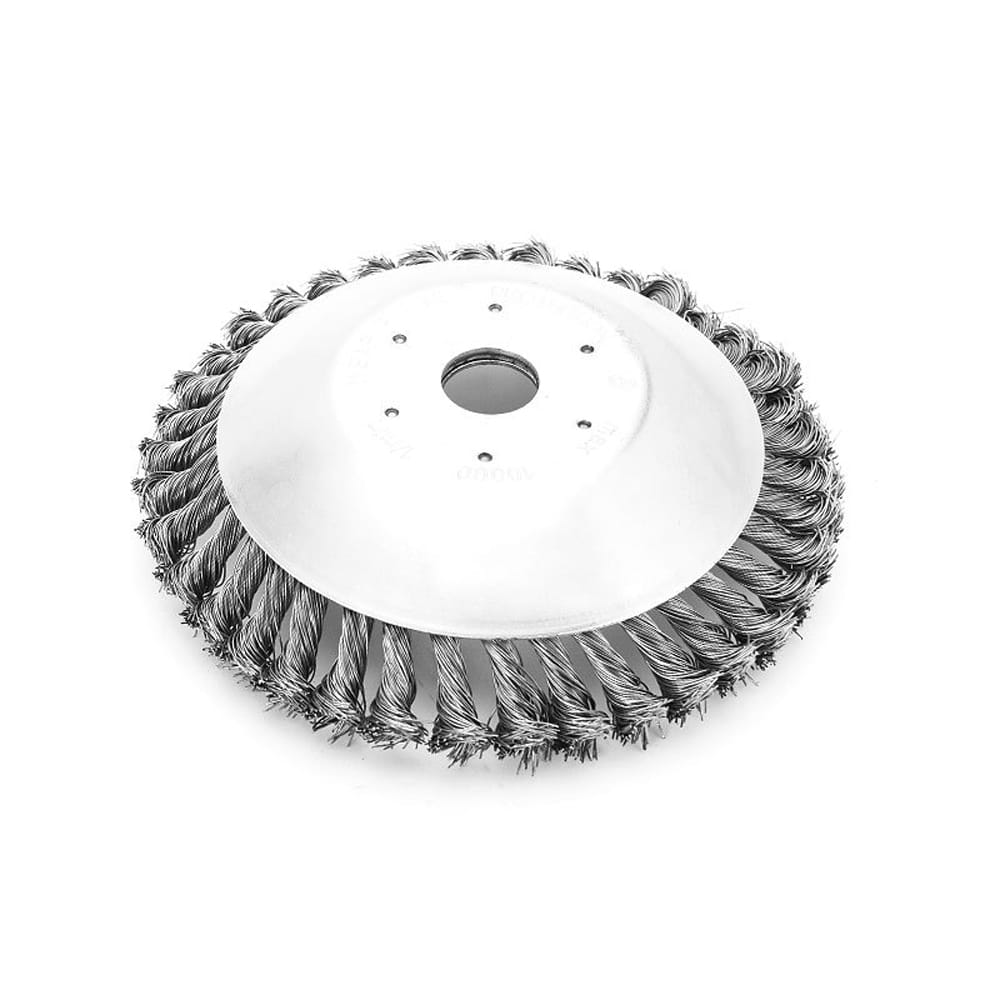 Steel Wire Grass Trimmer Heads Tray Brush Cutter Rotary - 8in