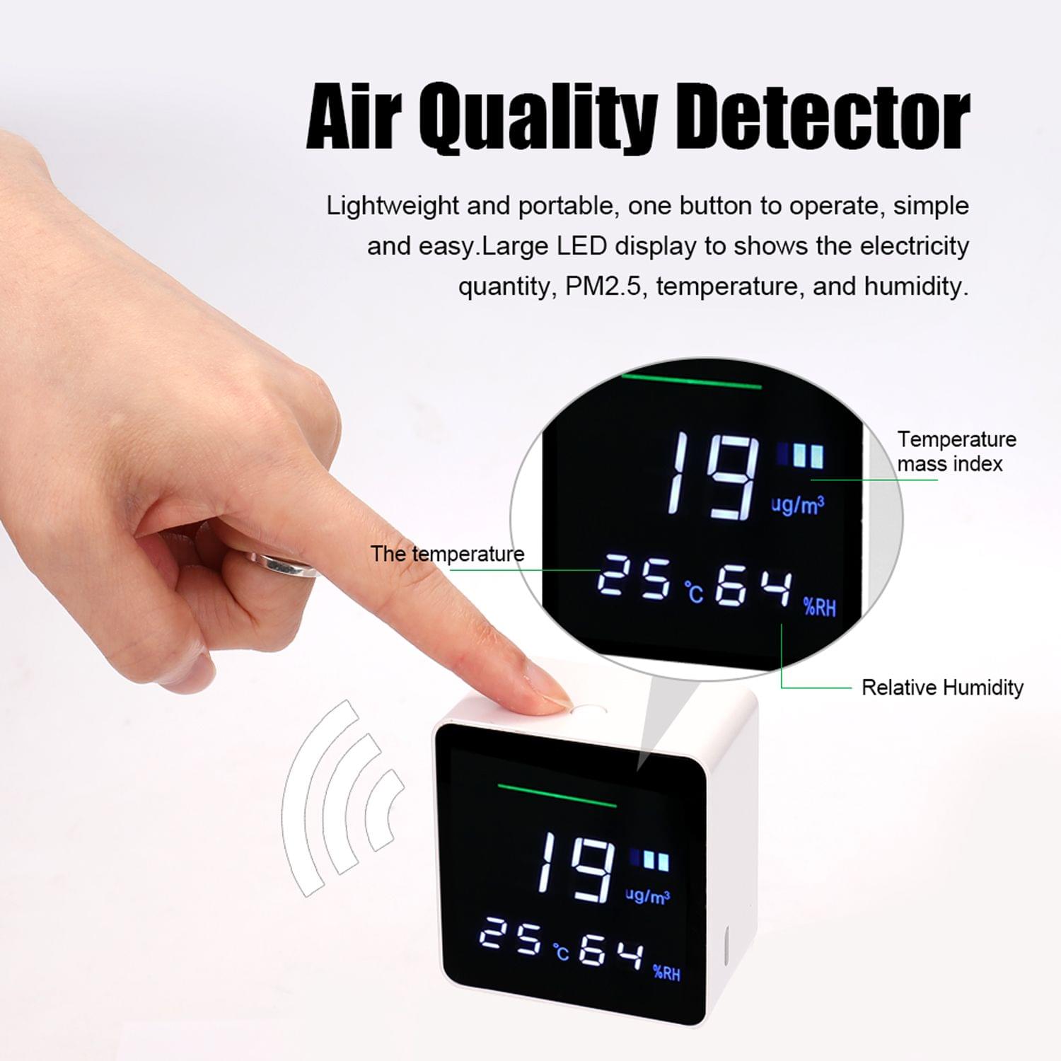 Household Air Quality Detector PM2.5 Tester with Electricity