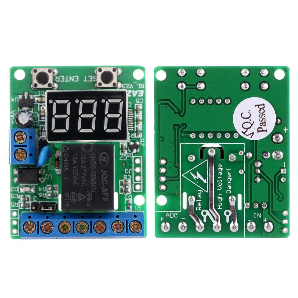 DC 12V Voltage Detection Charging Discharge Monitor Test