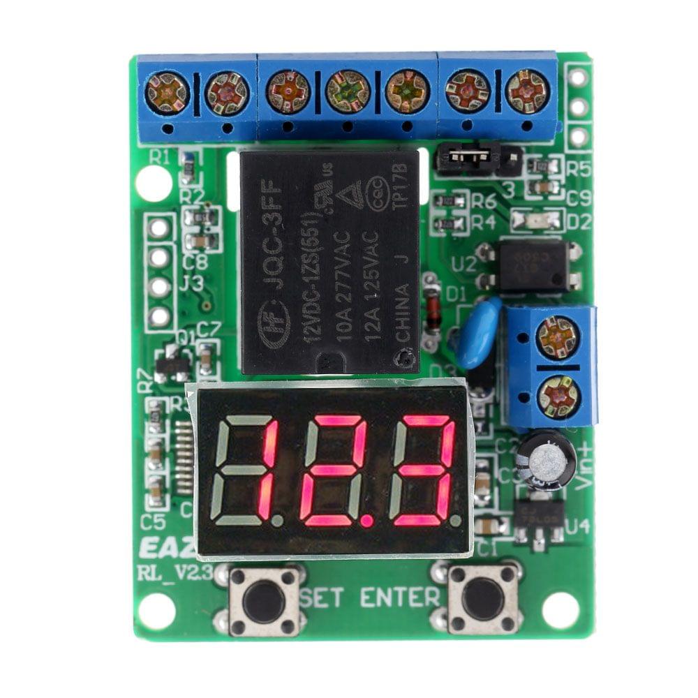 DC 12V Voltage Detection Charging Discharge Monitor Test