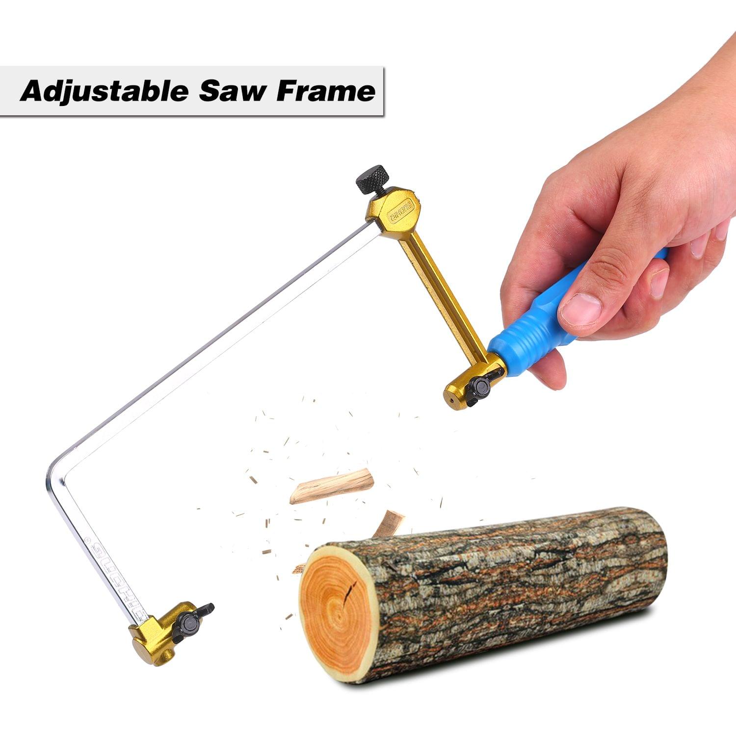 Adjustable Saw Frame Handsaw U-Shape Saw Bow Cutting Tool - S