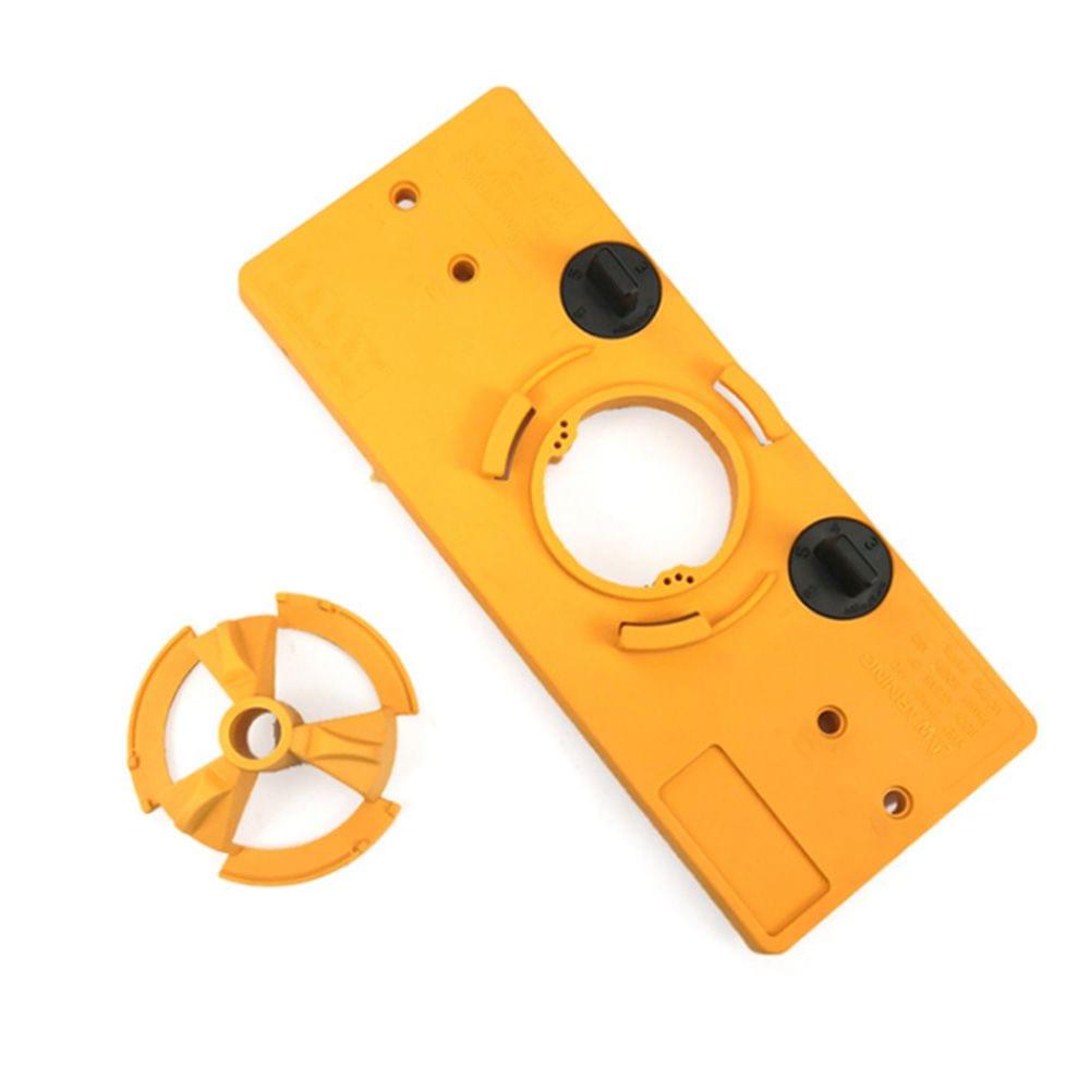 Cup Style Concealed Hinge Jig Guide Set Boring Hole Template - 1 kit