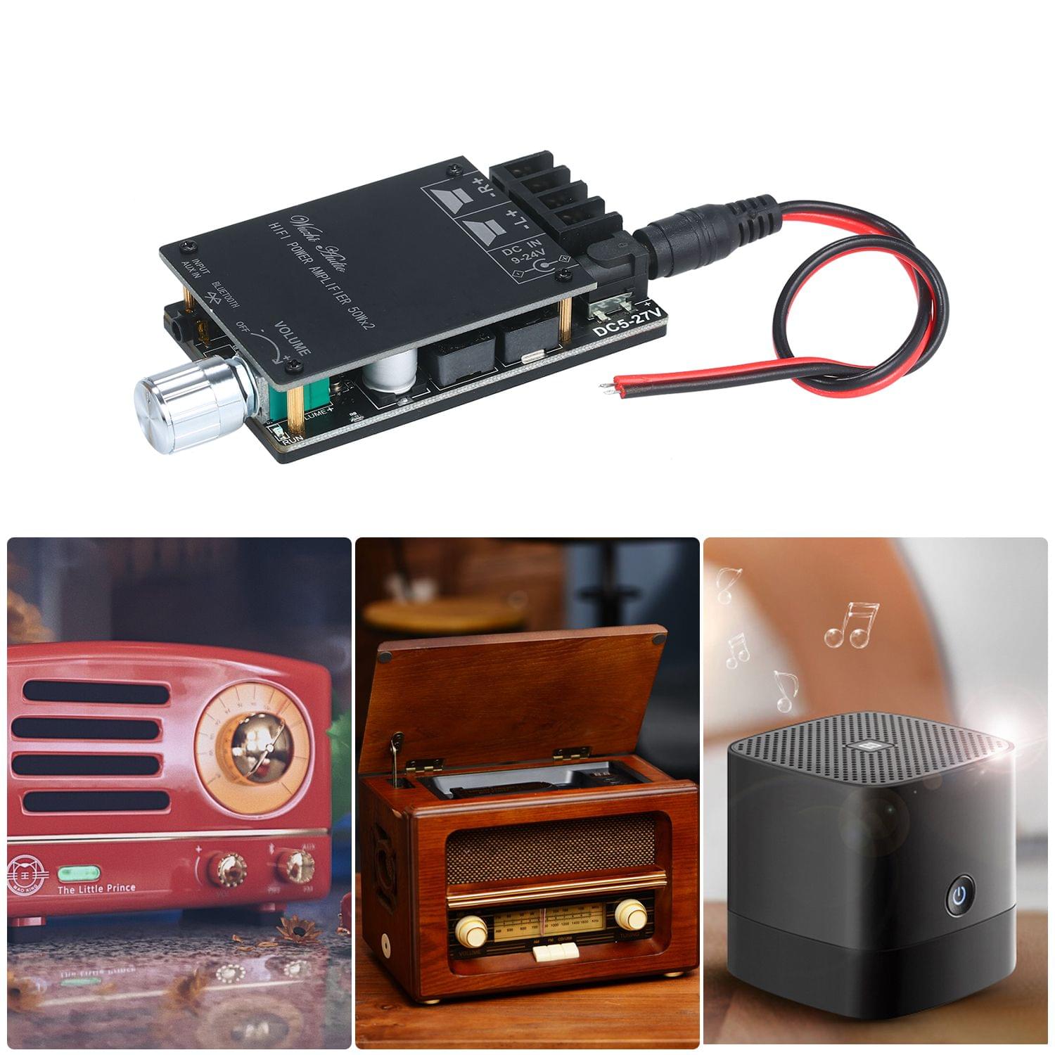 HIFI Level with Filter Digital Power Amplifier Board Module - 502C HIFI