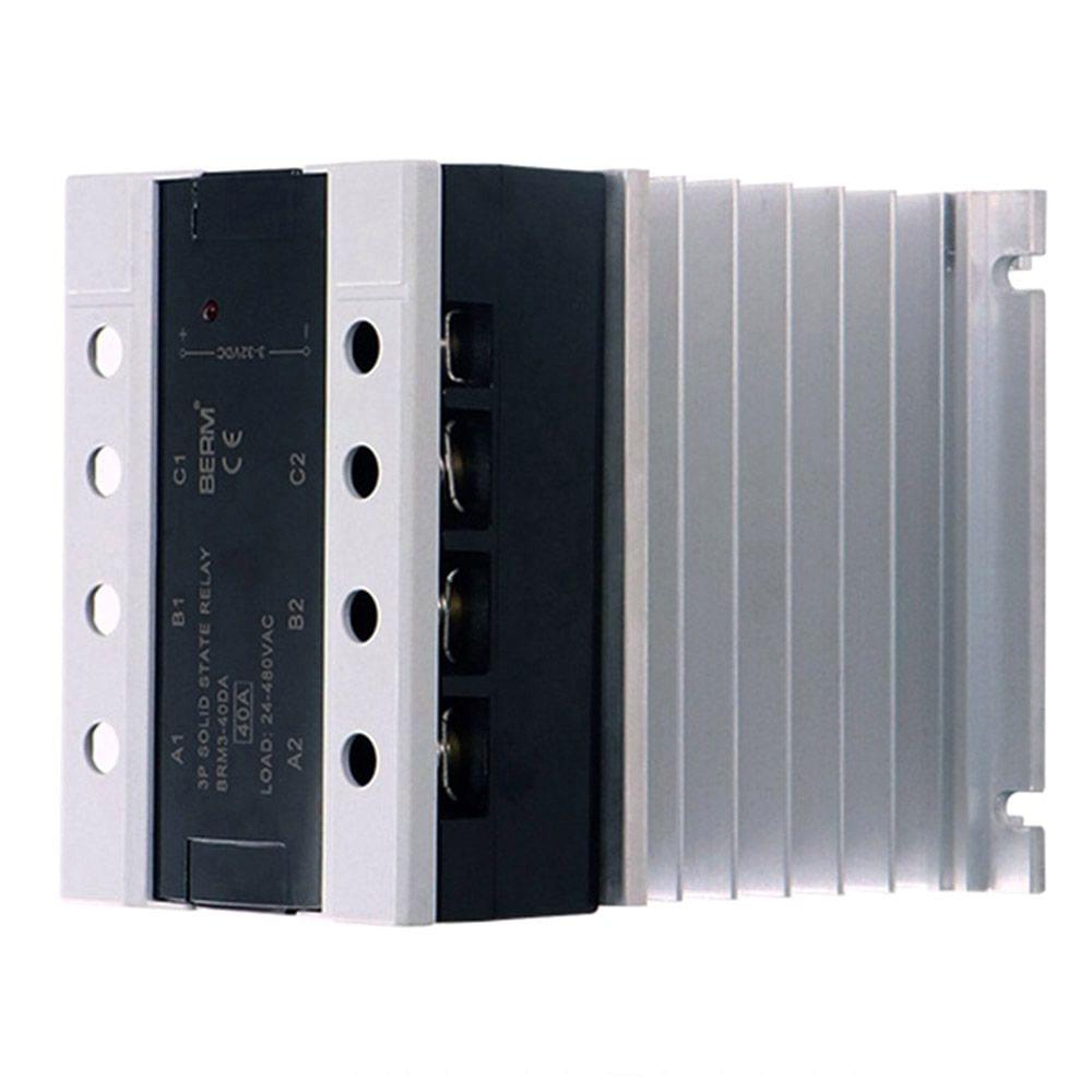 25A Three Phase Solid State Relay Load 24-480VAC AC Control - 25A