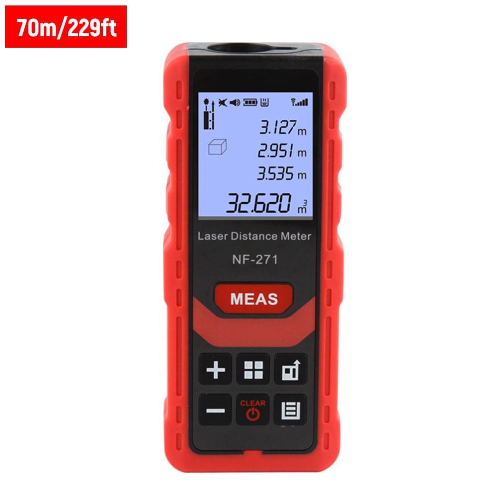 70m/229ft Mini Handheld Digital Laser Distance Meter High - 70M