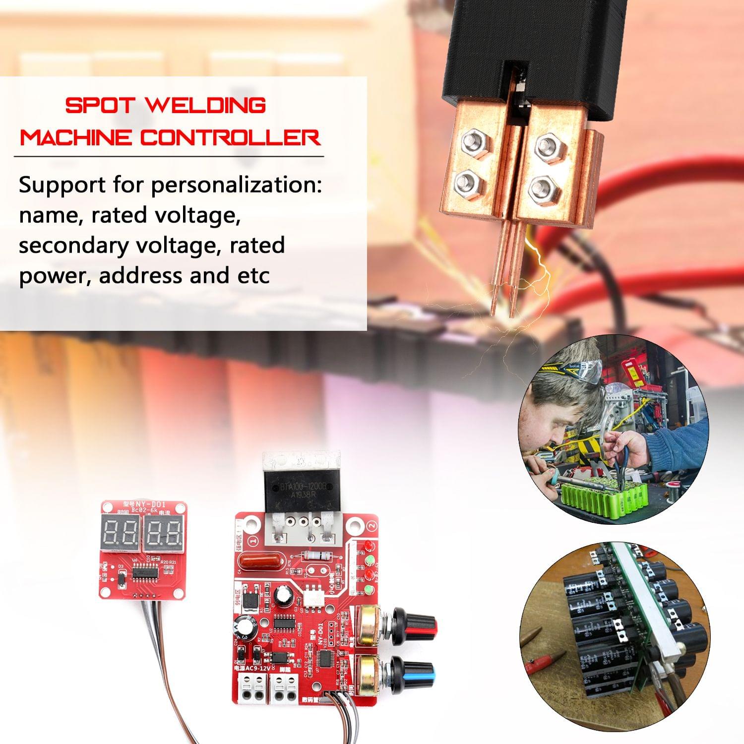 NY-D01 Battery Spot Welding Machine Set Digital Display