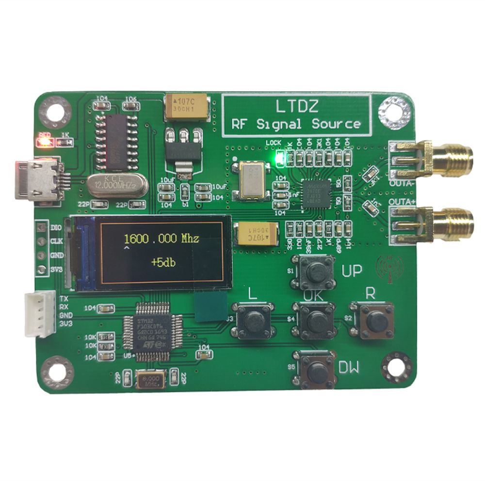 LTDZ MAX2870 STM32 23.5-6000MHz Signal Source Module USB 5V