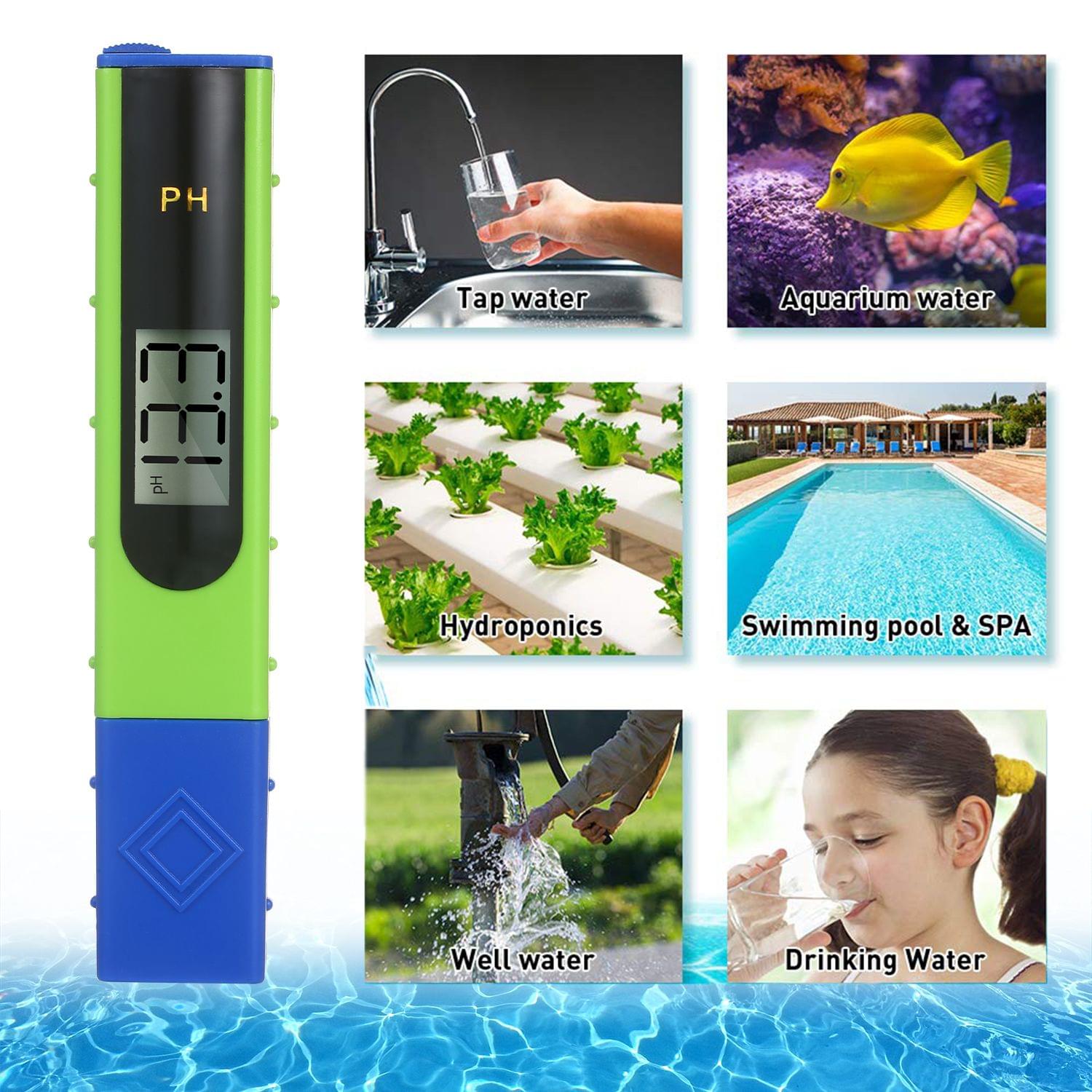 Pen-Type PH Meter Digital PH Tester Detection 0-14 PH