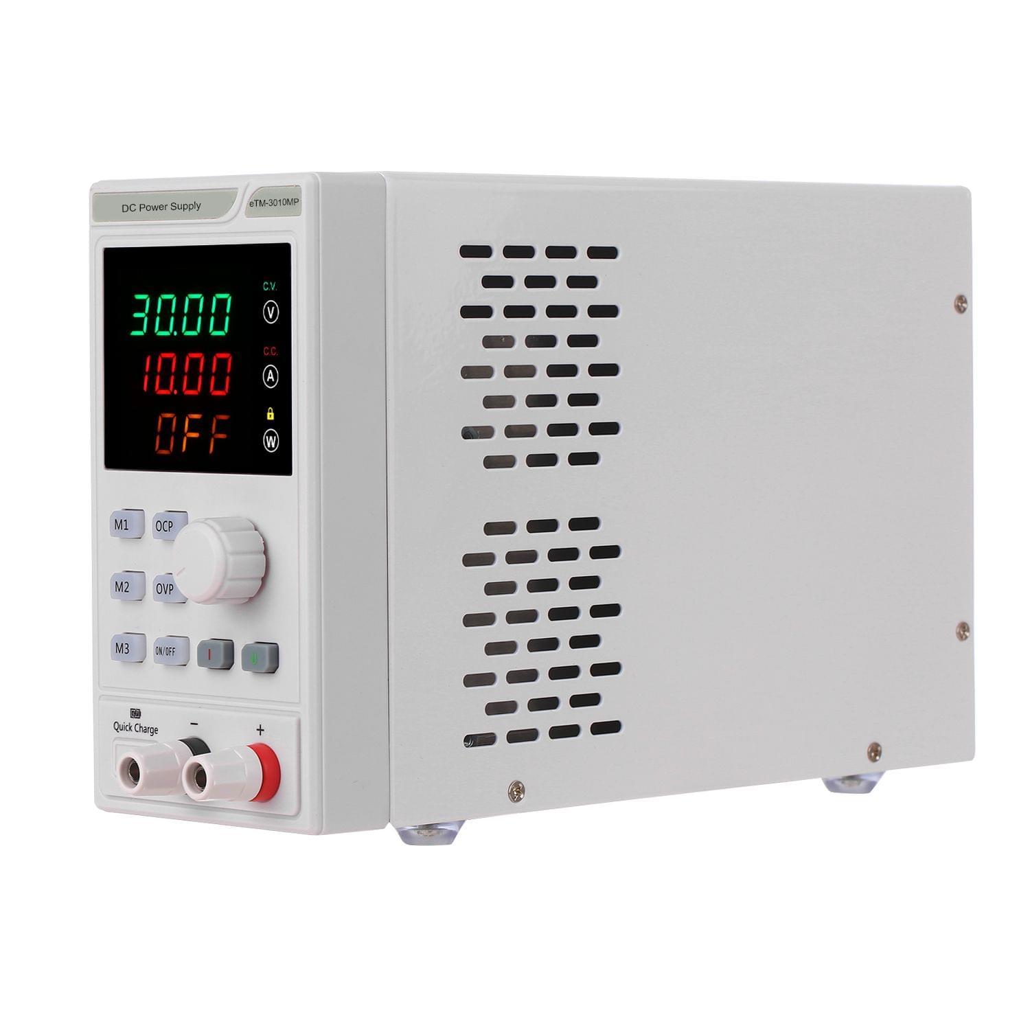 220V 0-30V 0-10A Programmable DC Power Supply Power - EU Plug