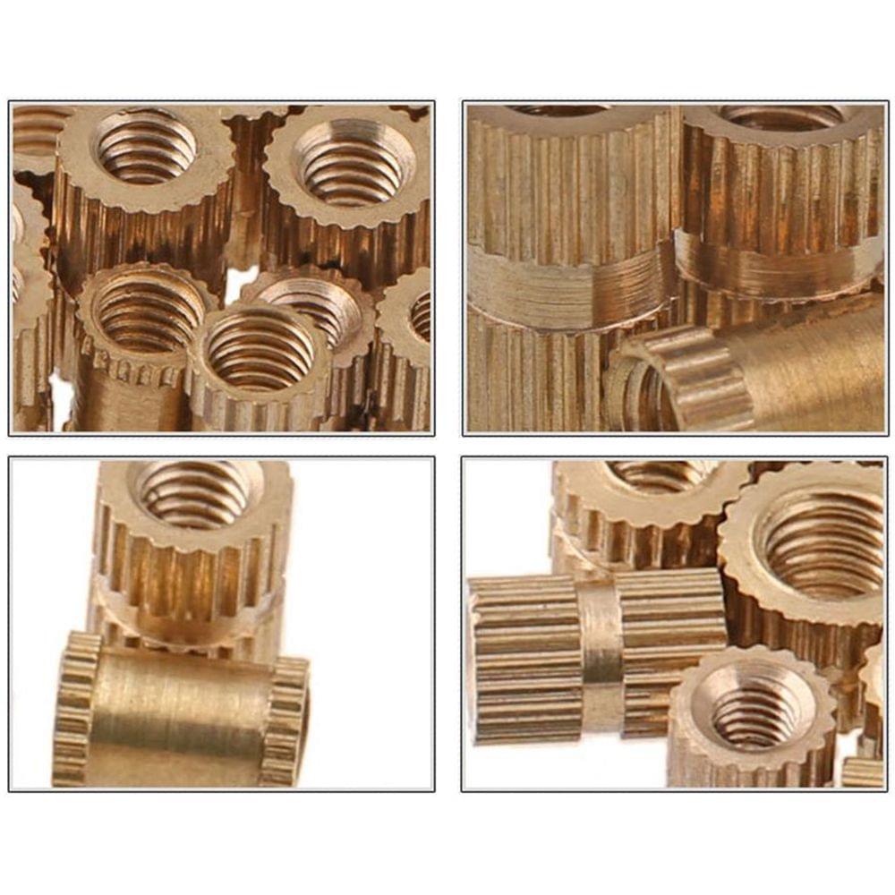 330pcs Embedded Nut Combination Copper Nut M2/M3/M4/M5 Brass