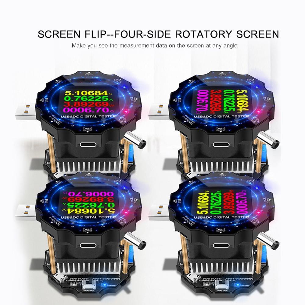 65W Constant Current Load USB Tester Electronic Aging