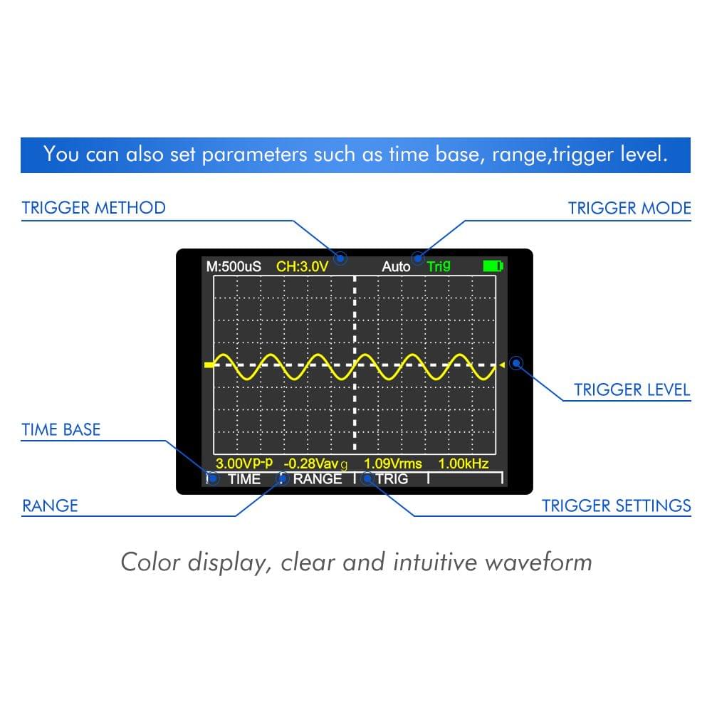 KKmoon kkm828 High Definition Intelligent Graphical Digital