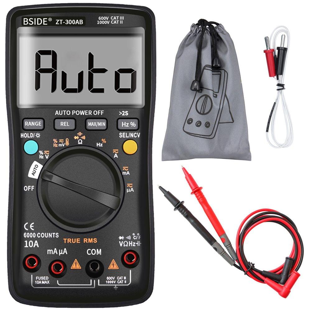 BSIDE Multimeter Auto/Manual Range Digital Universal Meter