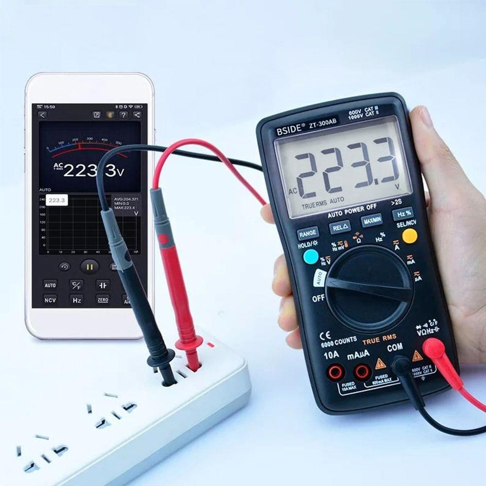 BSIDE Multimeter Auto/Manual Range Digital Universal Meter