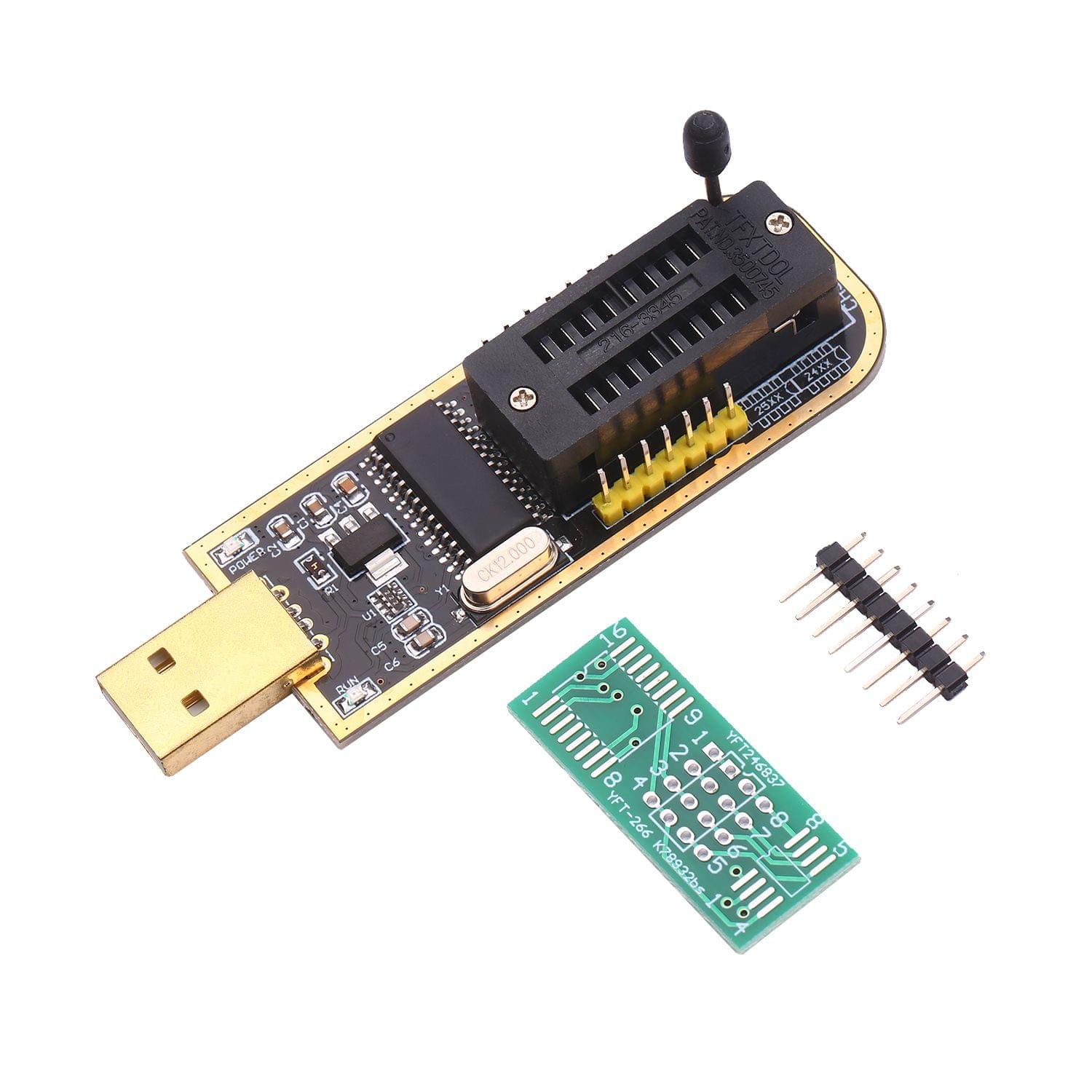 CH341A USB Programmer EEPROM BIOS Flasher Programmable Logic - CH341A Programmer