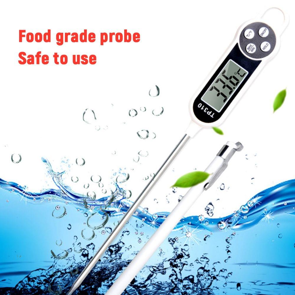 Digital Food Thermometer Mini LCD Thermometer Probe BBQ Meat